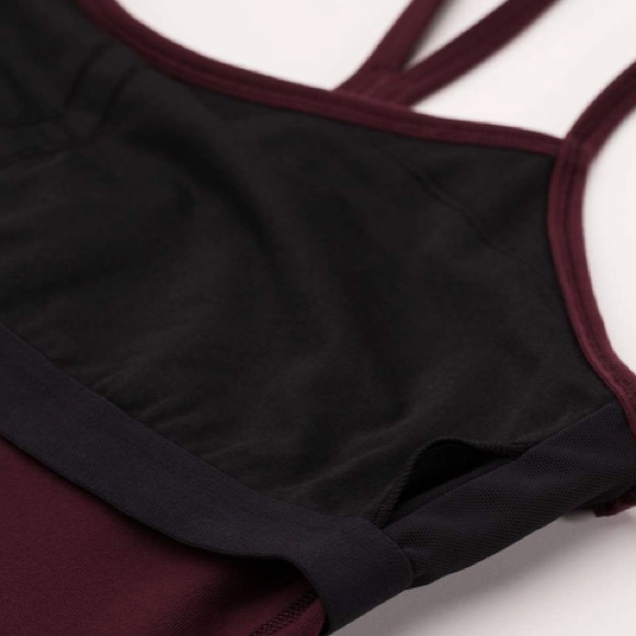 NWT BRDR BORDEAUX LULULEMON POWER Y TANK - - Picture 6 of 8